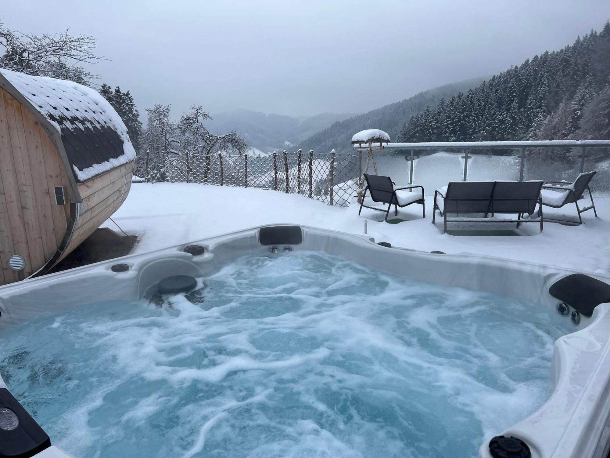 Ferienhaus Wendelinus Mit Pool & Sauna Hausach Bagian luar foto